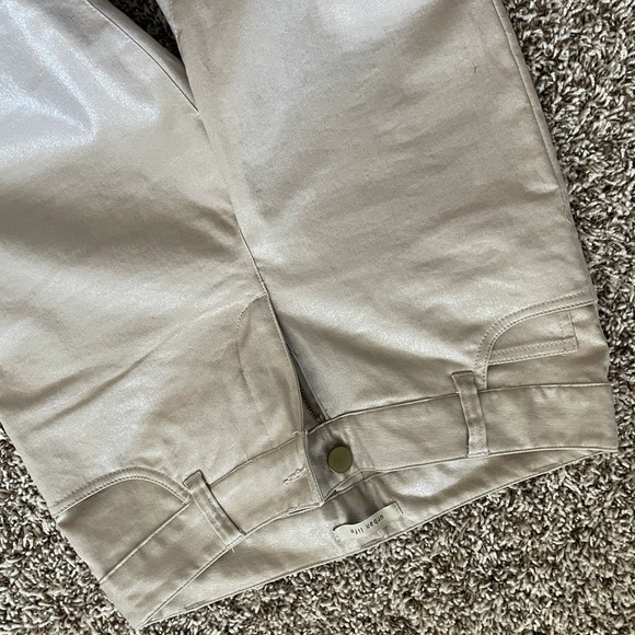 Cream sparkly jeans - Picture 2 of 8